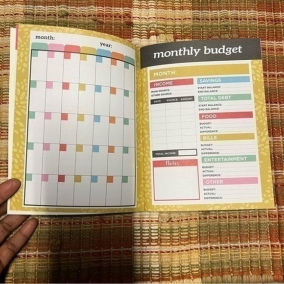 2025‎ Budget Planner Financial Organizer Expense Tracker Monthly Yearly - Picture 8 of 11